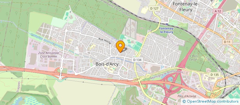 localisation de l'entreprise MONSIEUR DAUDA SULE  BOIS-D'ARCY