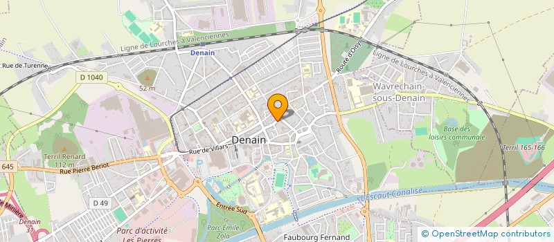 localisation de l'entreprise MONSIEUR DAULICA AVADANEI  DENAIN