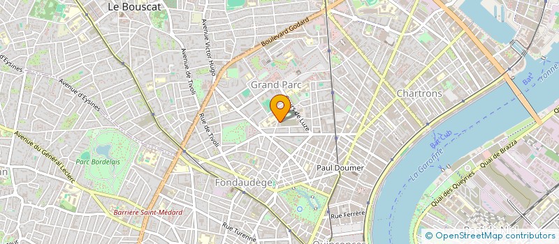localisation de l'entreprise MONSIEUR DAVE GIACALONE à BORDEAUX