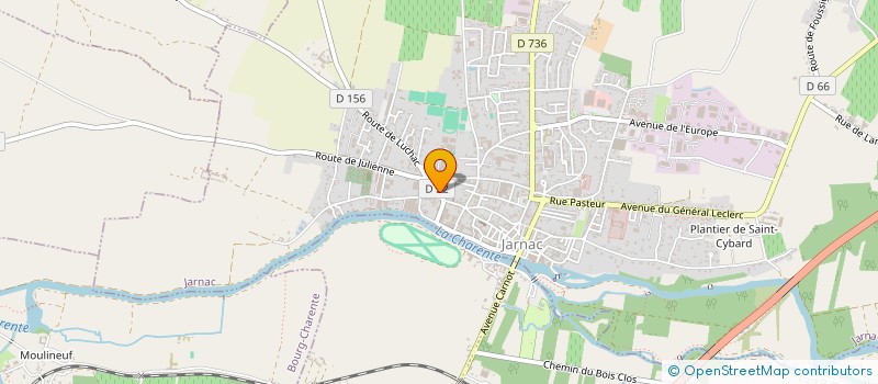 localisation de l'entreprise MONSIEUR DAVE LAPIERRE à JARNAC