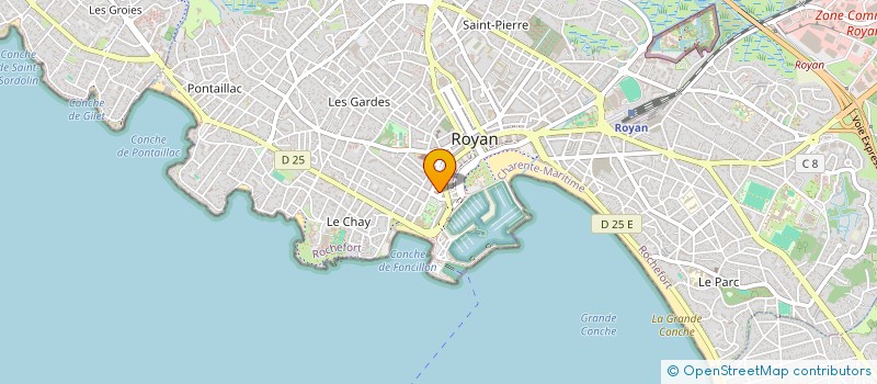 localisation de l'entreprise MONSIEUR DAVE ZEPH  ROYAN