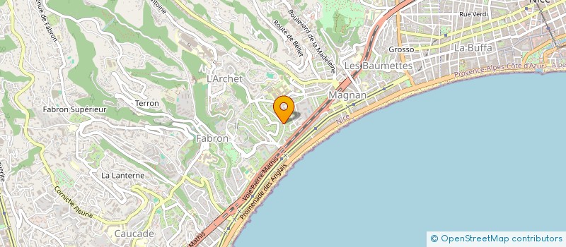 localisation de l'entreprise MONSIEUR DAVI DOS SANTOS à NICE