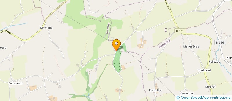 localisation de l'entreprise MONSIEUR DAVID ABARO  EDERN