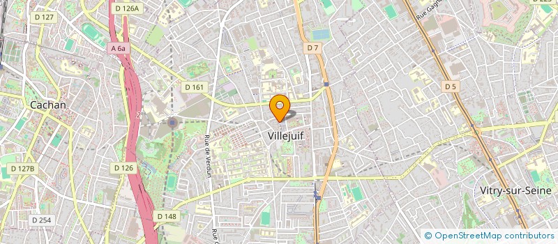 localisation de l'entreprise MONSIEUR DAVID ABECASSIS à VILLEJUIF