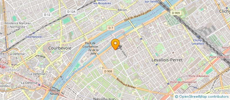 localisation de l'entreprise MONSIEUR DAVID ABITBOL à NEUILLY-SUR-SEINE