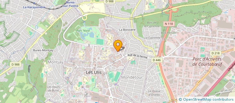 localisation de l'entreprise MONSIEUR DAVID ACKER  LES ULIS