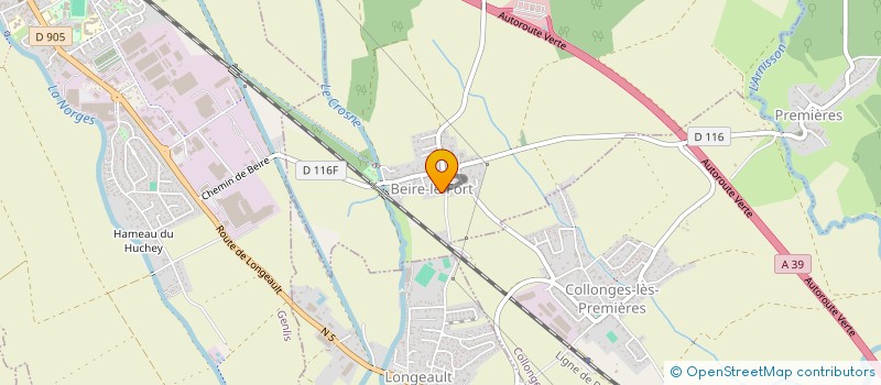 localisation de l'entreprise MONSIEUR DAVID ADOFF  BEIRE-LE-FORT