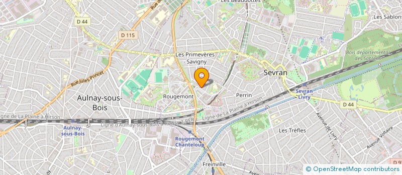 localisation de l'entreprise MONSIEUR DAVID AFONSO à SEVRAN