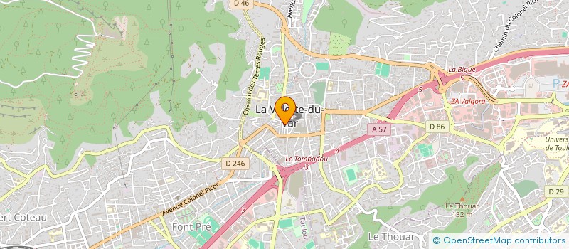 localisation de l'entreprise MONSIEUR DAVID AFRIAT à LA VALETTE-DU-VAR