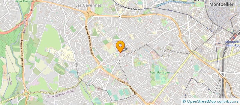 localisation de l'entreprise MONSIEUR DAVID AGATI à MONTPELLIER