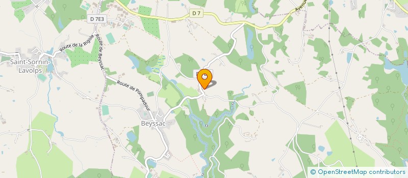 localisation de l'entreprise MONSIEUR DAVID AGGAR  TROCHE