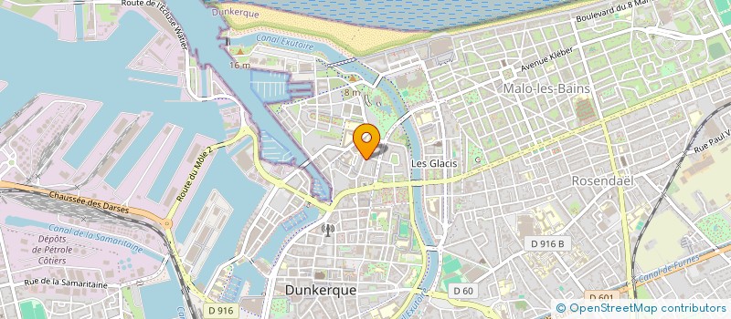 localisation de l'entreprise MONSIEUR DAVID AGNIERAY à DUNKERQUE