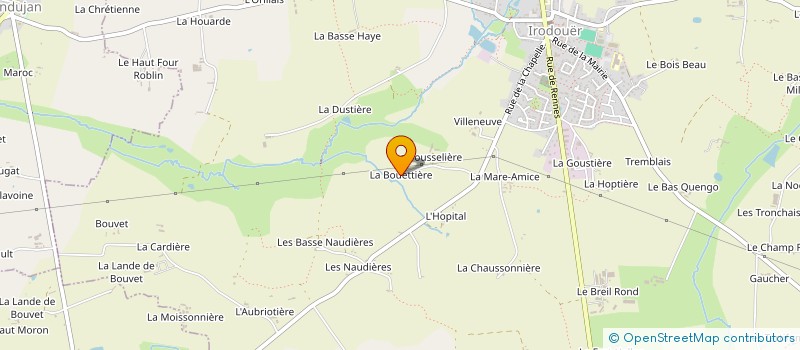 localisation de l'entreprise MONSIEUR DAVID AGUILLON  SAINT-GREGOIRE