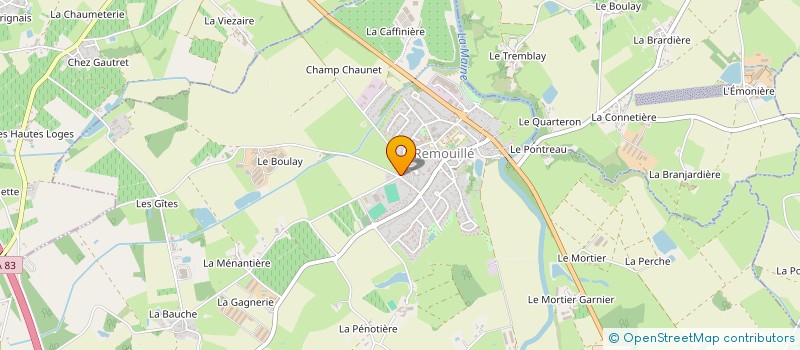 localisation de l'entreprise MONSIEUR DAVID AIRIAUD à REMOUILLE