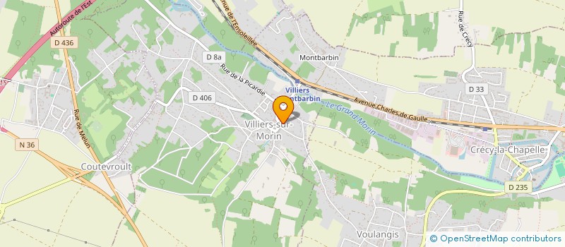 localisation de l'entreprise MONSIEUR DAVID ALAIN ZAGNI  VILLIERS-SUR-MORIN