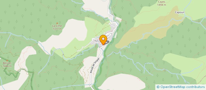 localisation de l'entreprise MONSIEUR DAVID ALAN WATERS  MOULINET