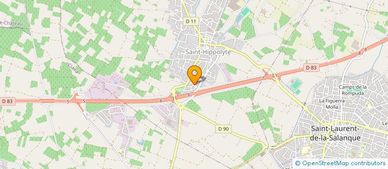 localisation de l'entreprise MONSIEUR DAVID ALBERNY  SAINT-HIPPOLYTE