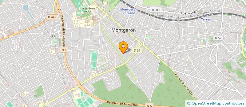 localisation de l'entreprise MONSIEUR DAVID ALEMPS à MONTGERON