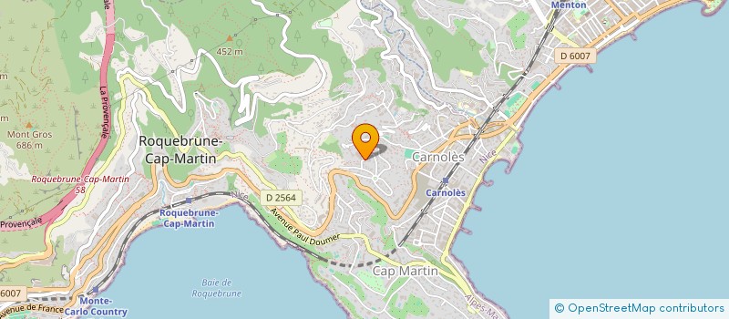 localisation de l'entreprise MONSIEUR DAVID-ALESSANDRO NIGRIS à ROQUEBRUNE-CAP-MARTIN