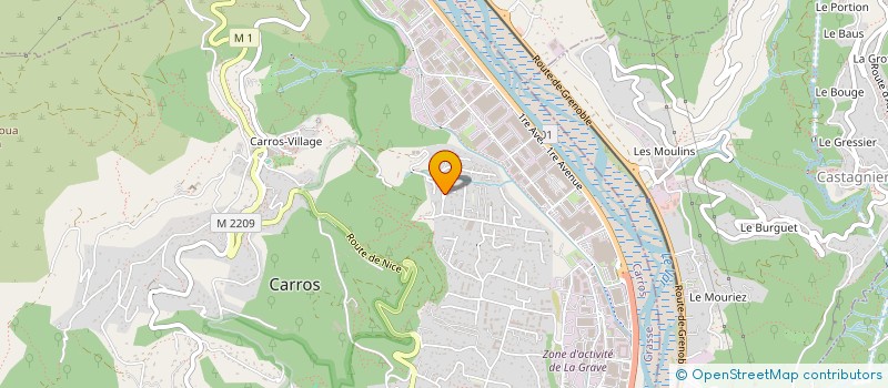 localisation de l'entreprise MONSIEUR DAVID ALEXANDRE à CARROS