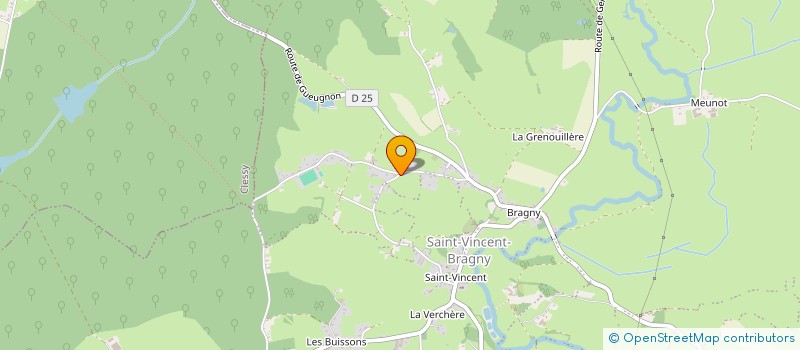localisation de l'entreprise MONSIEUR DAVID-ALEXANDRE BEAUPIED à SAINT-VINCENT-BRAGNY