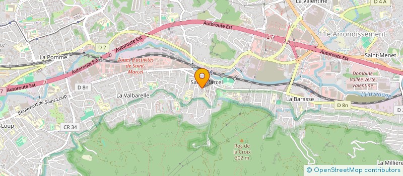 localisation de l'entreprise MONSIEUR DAVID ALFARO-CHIVA  MARSEILLE