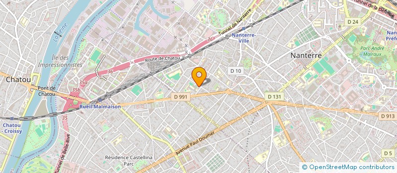 localisation de l'entreprise MONSIEUR DAVID ALGAYRES  NANTERRE