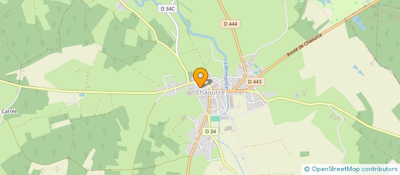 localisation de l'entreprise MONSIEUR DAVID ALLAIN  CHAOURCE