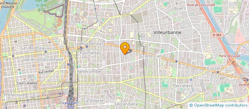 localisation de l'entreprise MONSIEUR DAVID ALLARDON à VILLEURBANNE