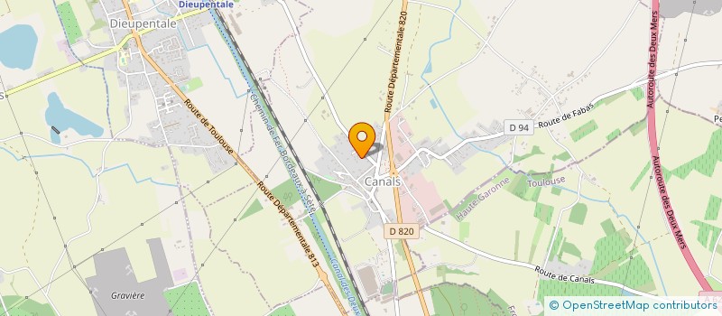 localisation de l'entreprise MONSIEUR DAVID ALLASIA  CANALS