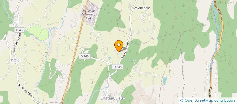 localisation de l'entreprise MONSIEUR DAVID ALLAUD  CHATEAUVIEUX