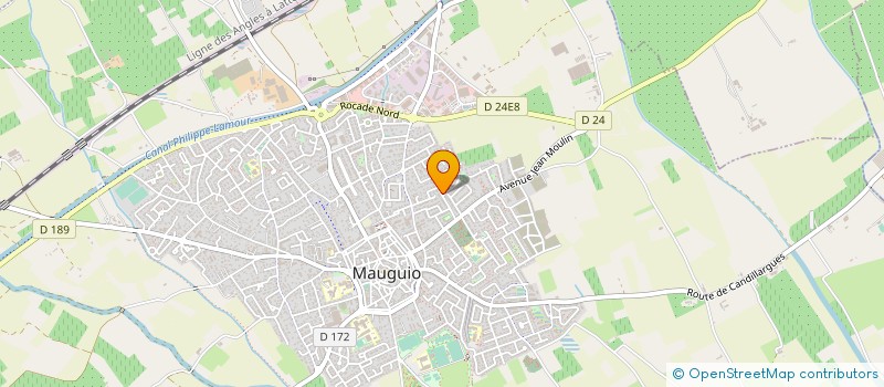 localisation de l'entreprise MONSIEUR DAVID ALLOUCHE  MAUGUIO