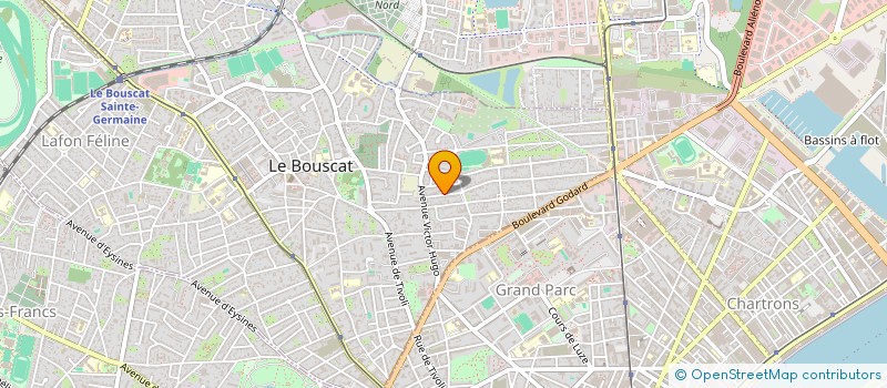 localisation de l'entreprise MONSIEUR DAVID ALONSO à LE BOUSCAT
