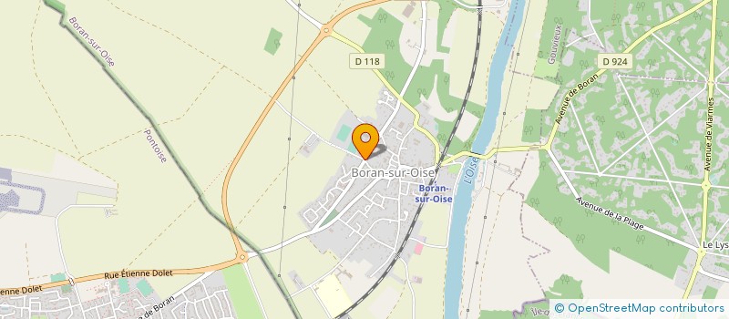 localisation de l'entreprise MONSIEUR DAVID ALPANDE  SAINT-LEU-D'ESSERENT