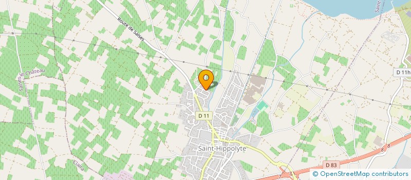 localisation de l'entreprise MONSIEUR DAVID ALSINA  SAINT-HIPPOLYTE