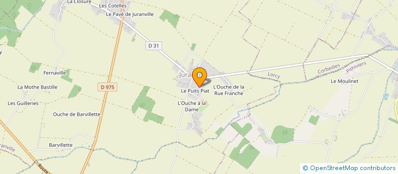 localisation de l'entreprise MONSIEUR DAVID ALVES à JURANVILLE