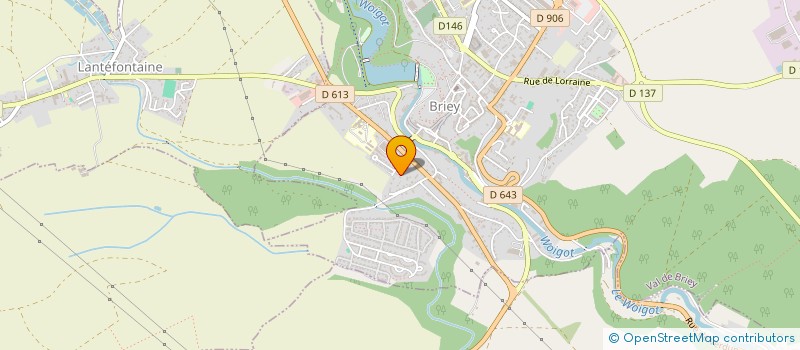 localisation de l'entreprise MONSIEUR DAVID ALVES  VAL DE BRIEY