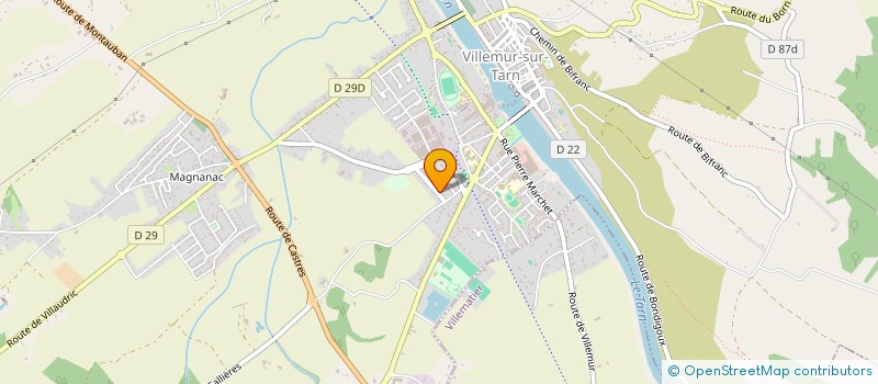 localisation de l'entreprise MONSIEUR DAVID ALVES DA CRUZ  VILLEMUR-SUR-TARN
