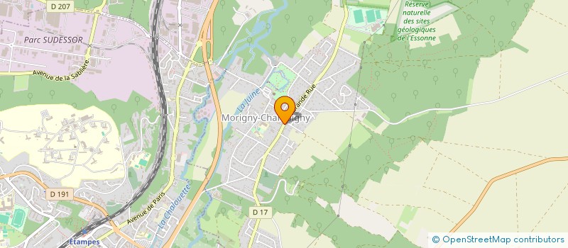 localisation de l'entreprise MONSIEUR DAVID ALVES MONIZ  ETAMPES