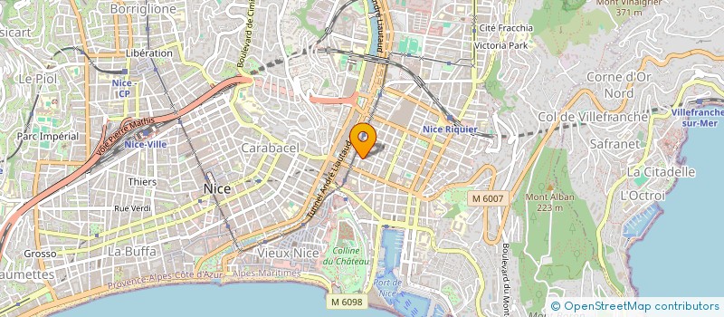 localisation de l'entreprise MONSIEUR DAVID AMAR à NICE