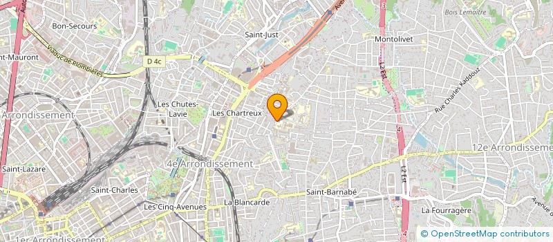 localisation de l'entreprise MONSIEUR DAVID AMAR  MARSEILLE
