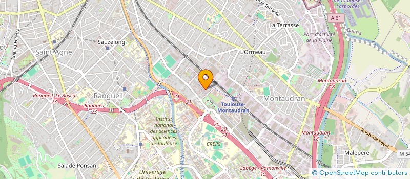 localisation de l'entreprise MONSIEUR DAVID AMAR SADI à TOULOUSE