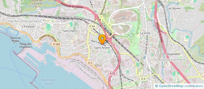 localisation de l'entreprise MONSIEUR DAVID AMBROSINO à MARSEILLE