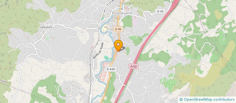 localisation de l'entreprise MONSIEUR DAVID AMSELLEM  ROQUEVAIRE