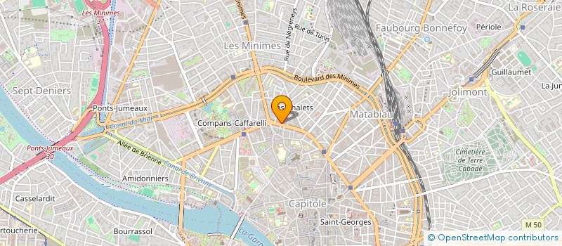 localisation de l'entreprise MONSIEUR DAVID ANANOU à TOULOUSE