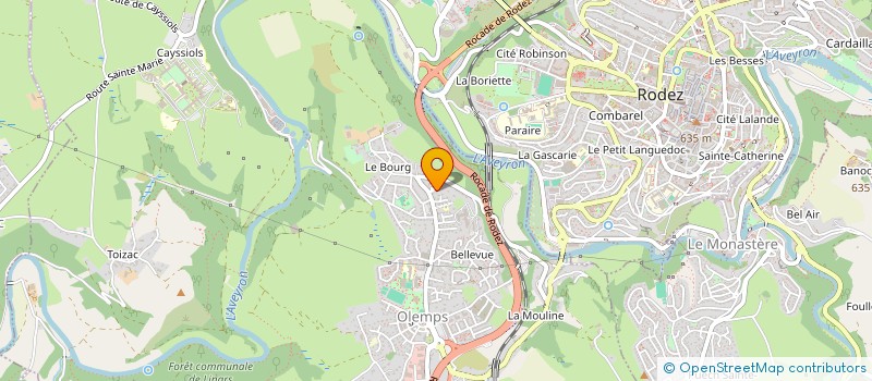 localisation de l'entreprise MONSIEUR DAVID ANCEL  OLEMPS