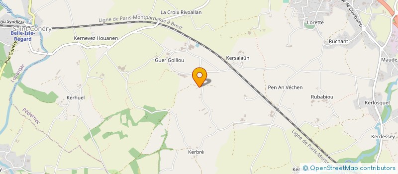 localisation de l'entreprise MONSIEUR DAVID ANDERTON  PEDERNEC