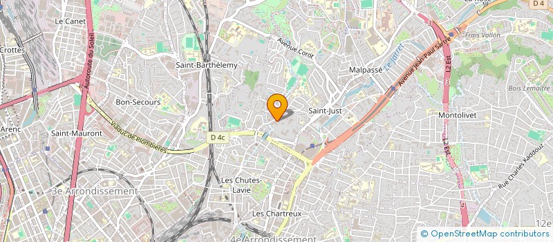 localisation de l'entreprise MONSIEUR DAVID ANDRIAMANANTENA  MARSEILLE