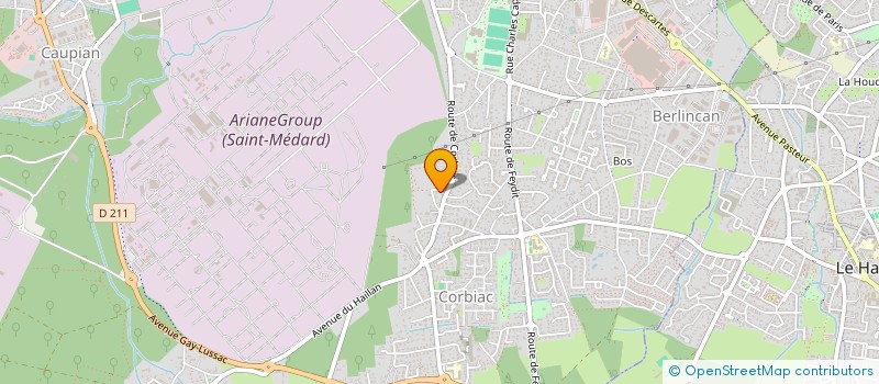 localisation de l'entreprise MONSIEUR DAVID ANDUEZA  SAINT MEDARD EN JALLES