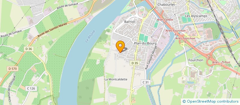 localisation de l'entreprise MONSIEUR DAVID ANGELINI à ARLES